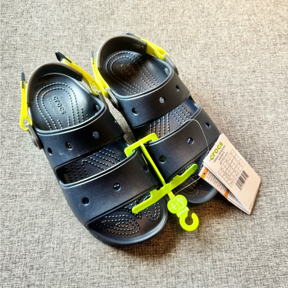 Crocs Classic Kids All Terrain Sandal K Navy Blue - Picture 7 of 8